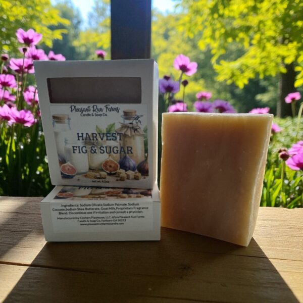 Harvest Fig Soap |Handcrafted Soap Bar with Brown Sugar & Fig - Image 2