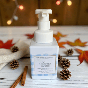 Autumn Hearth foaming hand soap for fall.