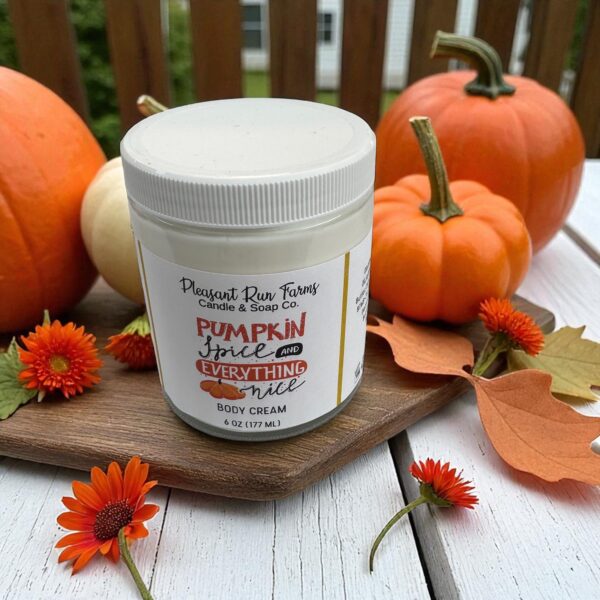 Pumpkin Spice & Everything Nice Body Butter - Handmade fall skin care with Cocoa Butter & Pumpkin Seed Oil - Image 6