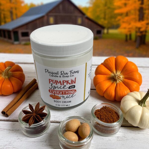 Pumpkin Spice & Everything Nice Body Butter - Handmade fall skin care with Cocoa Butter & Pumpkin Seed Oil - Image 4