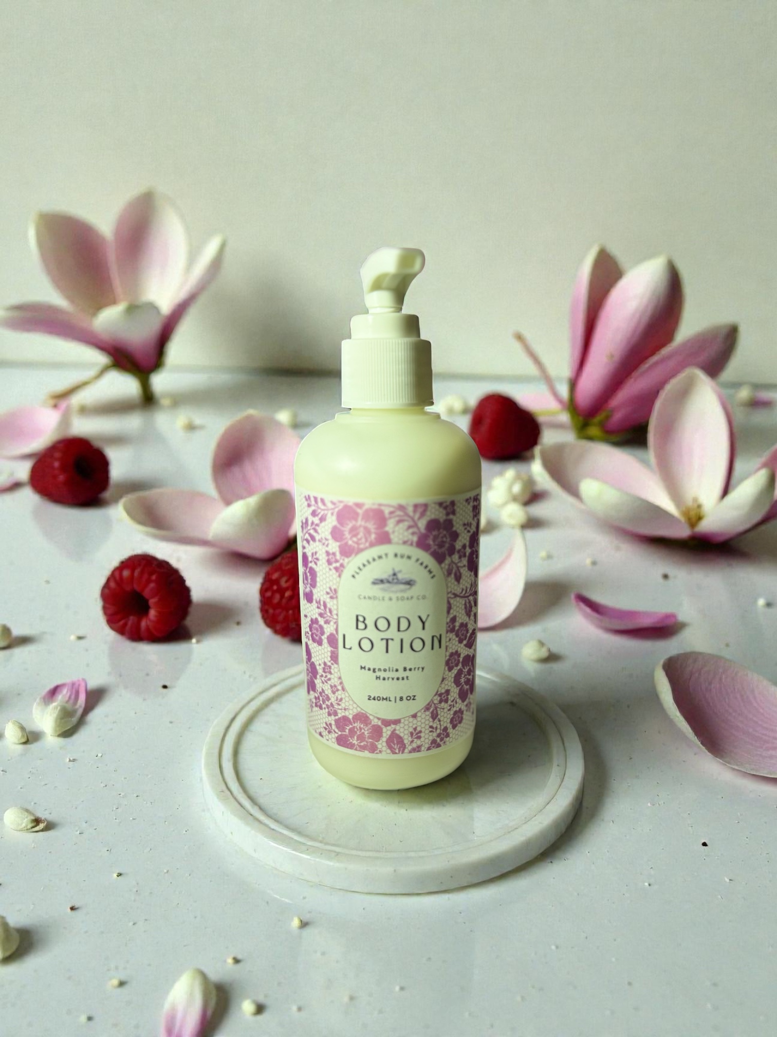 Magnolia Berry Body Lotion – Hydrating Lotion with Manuka Honey & Aloe - Image 3