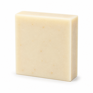 Unscented Goat Milk Soap Bar. Creamy White