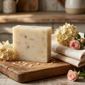 Hydrangea Rose Handmade Artisan Bar Soap – Floral Natural Soap | Pleasant Run Farms