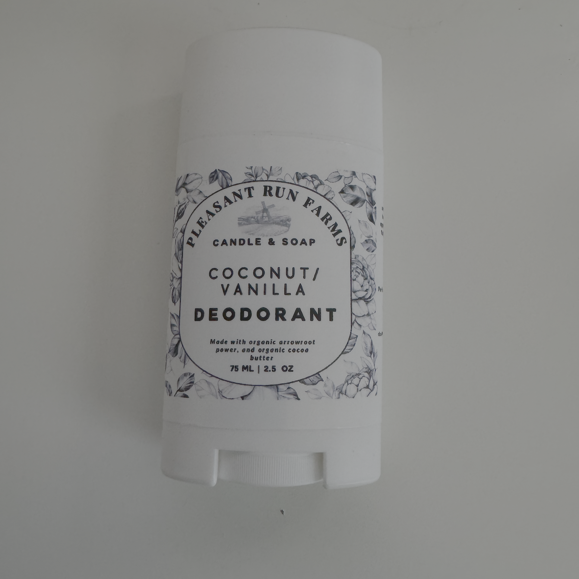 Natural Deodorant | Mandelic Acid | Baking Soda Free |Aluminum free | Sensitive Skin| Baby powder coconut vanilla | 2.5oz