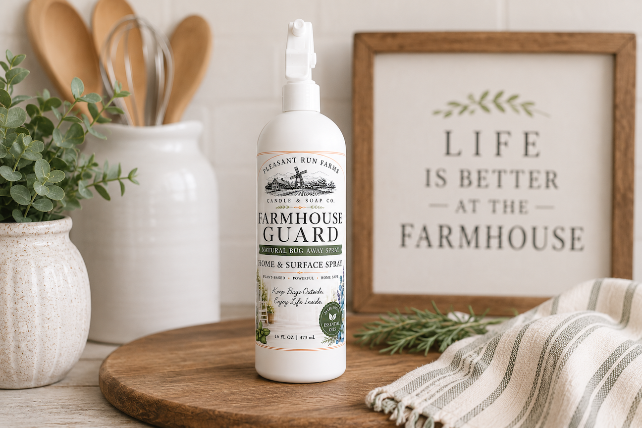 Farmhouse Guard Natural Bug Away Home Spray | Plant-Based Room & Surface Spray – 16 oz - Image 3