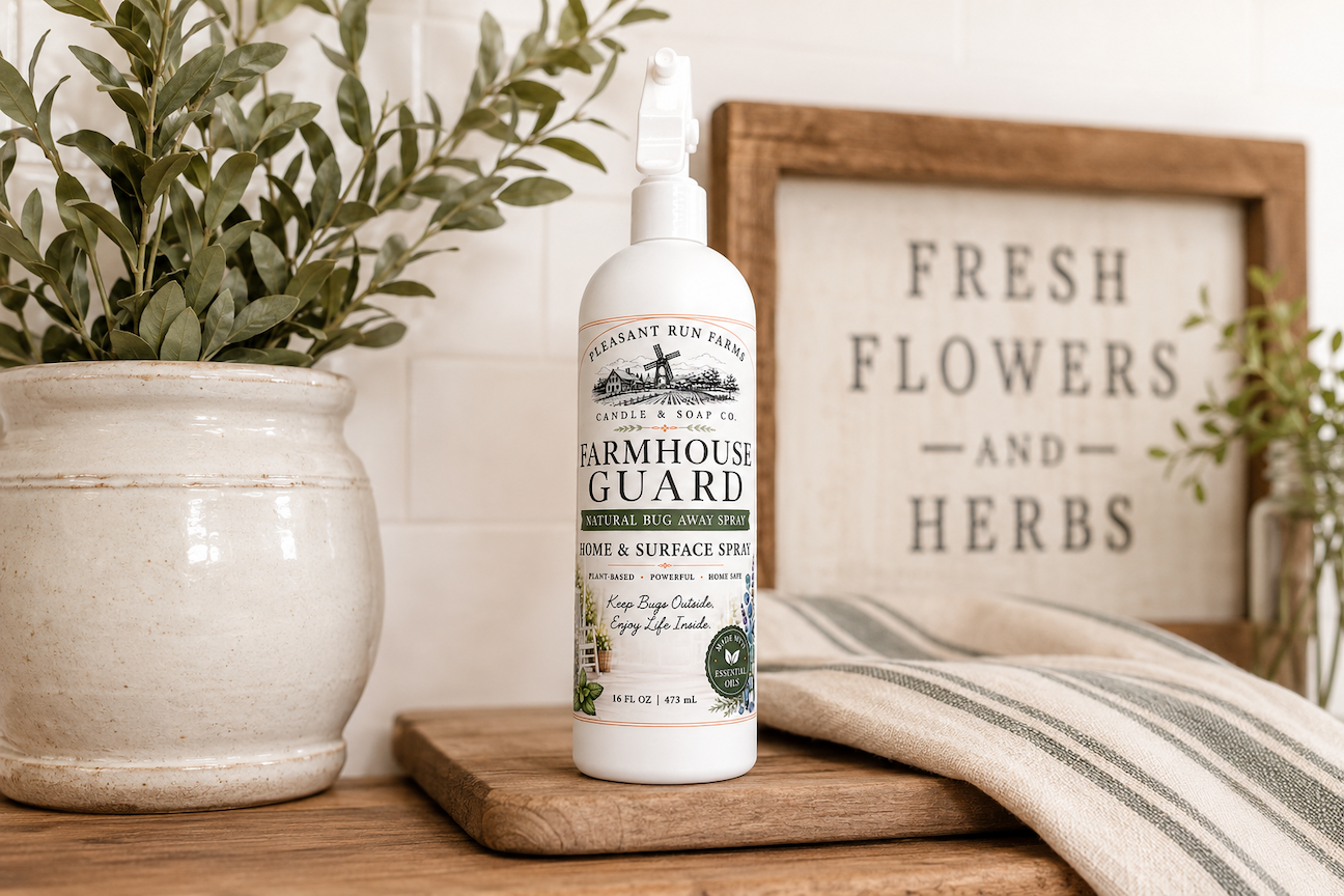 Farmhouse Guard Natural Bug Away Home Spray | Plant-Based Room & Surface Spray – 16 oz - Image 4