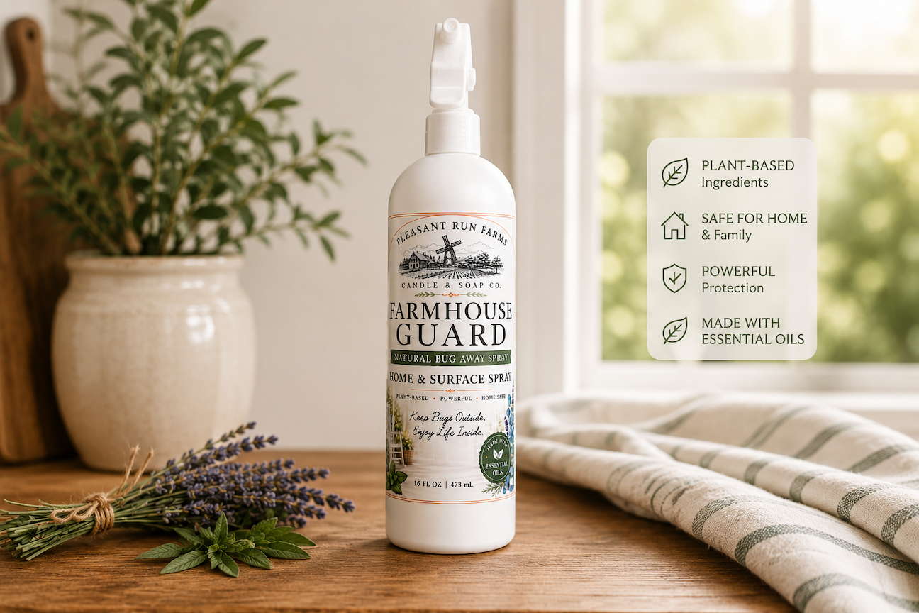 Farmhouse Guard Natural Bug Away Home Spray | Plant-Based Room & Surface Spray – 16 oz - Image 5