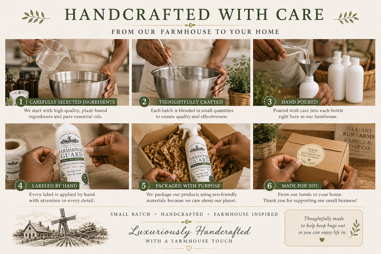 Farmhouse Guard Natural Bug Away Home Spray | Plant-Based Room & Surface Spray – 16 oz - Image 9