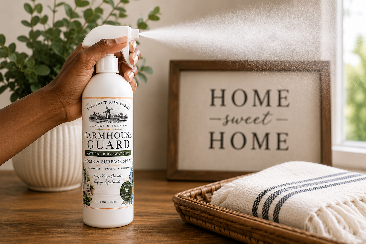 Farmhouse Guard Natural Bug Away Home Spray | Plant-Based Room & Surface Spray – 16 oz - Image 11