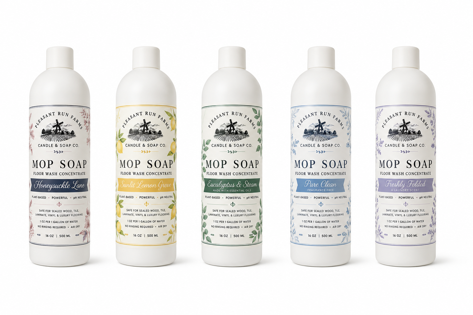 Handmade Scented Mop Soap Concentrate 16 oz | Luxury Floor Wash